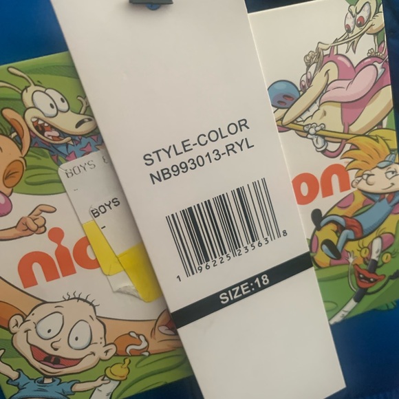 Nickelodeon RugRats Print Blue Puffer Jacket - Picture 2 of 3